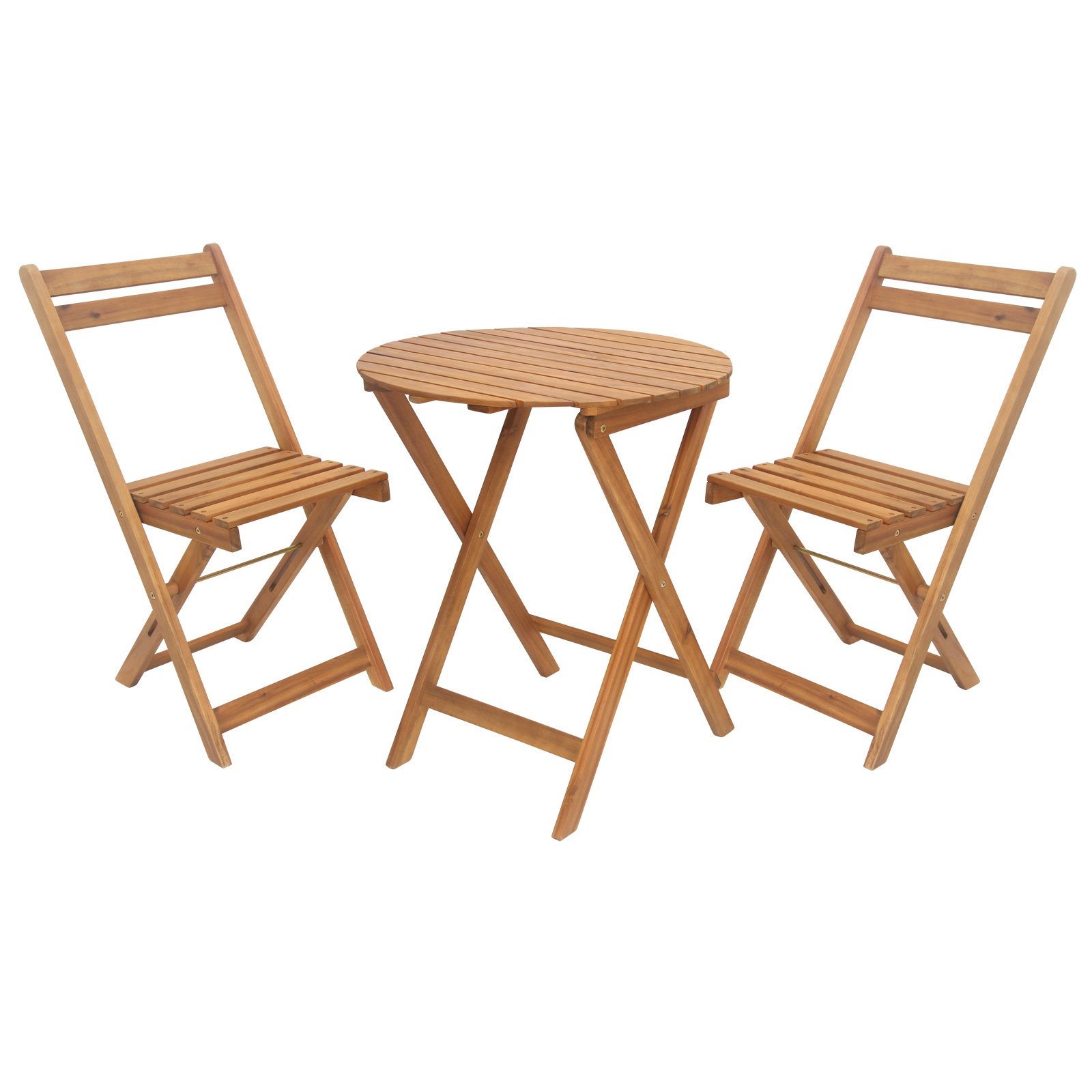 Marquee 3 Piece Timber Folding Bistro Setting Bunnings Australia