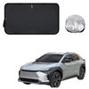 Front Windscreen Sun Shade for Toyota BZ4X 2023 - Current (EA10) - Standard 150 x 85 cm - Black