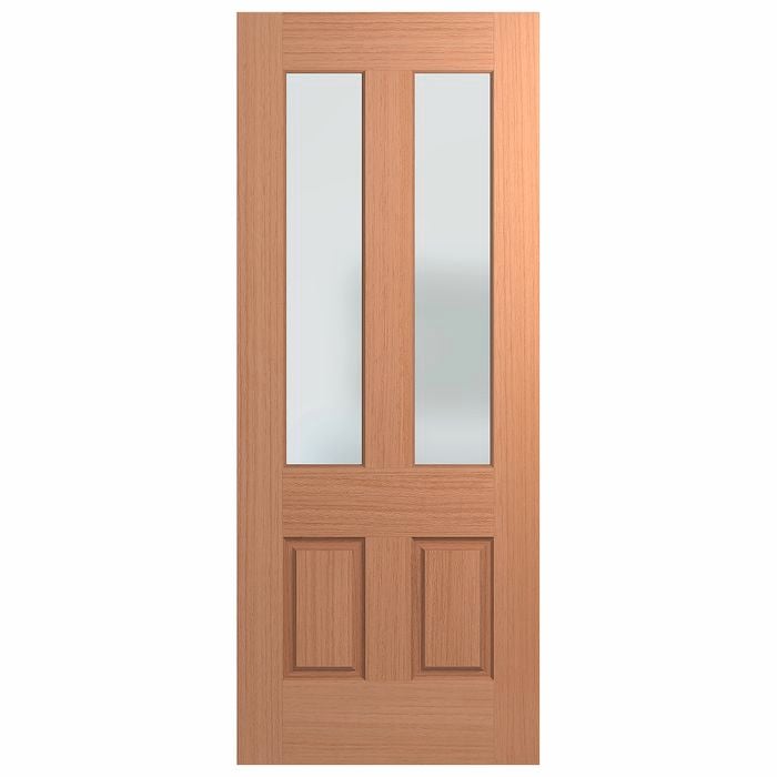 Hume 2040 x 820 x 40mm Entrance Door SPM Savoy Translucent Glass XS3