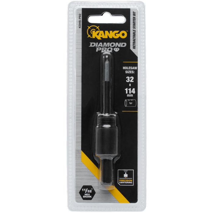 Kango 32-114mm Diamond Pro Arbors With Retractable Starter Bits