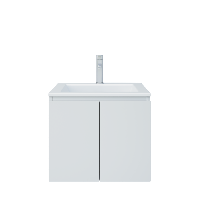 New England Joinery 600mm Grandeur Regal Top Wall Hung Vanity