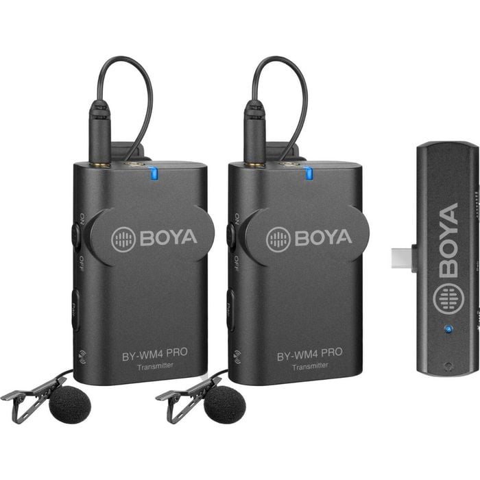 BOYA BY-WM4 PRO-K6 WIRELESS MIC KIT FOR ANDROID 1+2