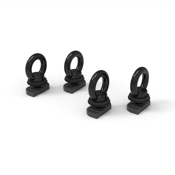 X-Country - XC333 - M8 Eye Bolt Black Stainless Steel - Pack of 4