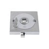 Gainsborough Polished Stainless G1 Series Square Privacy Adaptor - Polished Steel