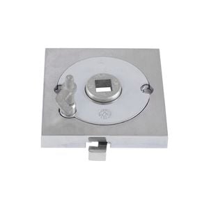 Gainsborough Polished Stainless G1 Series Square Privacy Adaptor - Polished Steel