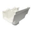 Icon Plastics 80mm PVC Round Expansion Outlet Gutter