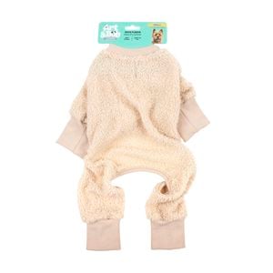 Art & Bob 30cm Beige Small Fleece Dog Pyjamas