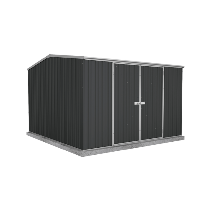Absco Sheds 3.00 x 3.00 x 2.06m Monument Premier Double Door Garden Shed
