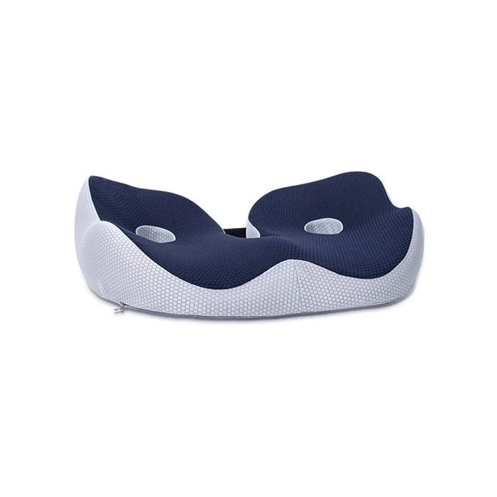 NNEOBA Memory Foam Sit Bone Relief Cushion Ergonomic Support Blue
