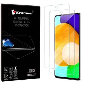 Icoverlover [2-pack] For Samsung Galaxy A72 Tempered Glass Screen Protector