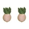 2PK LVD Ceramic 18cm Bowl Radish Serving Dish Dinnerware - Pink