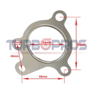 Turbo Charger To Dump Pipe Gasket For Mitsubishi Outlander 4N14 2.2L