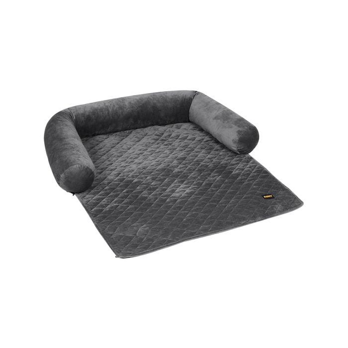 Pawz Waterproof Fleece Pet Protector Sofa Cover XL Grey
