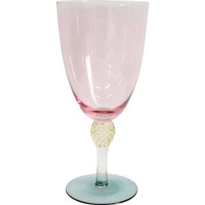 LVD Wine Glass Home/Kitchen Drinkware Decor 20cm - Sherbert