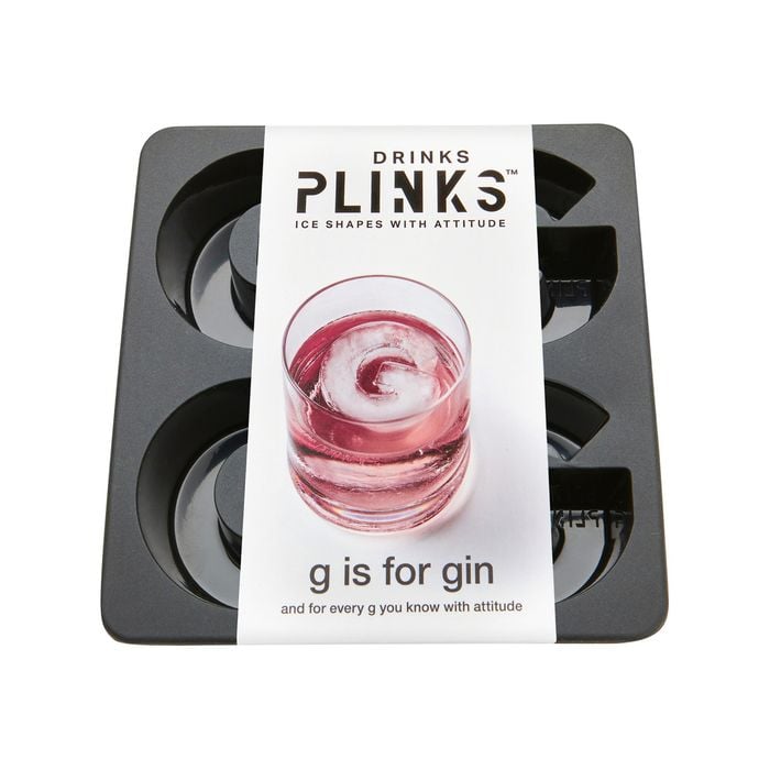 DrinksPlinks Letter G Ice Cube Tray