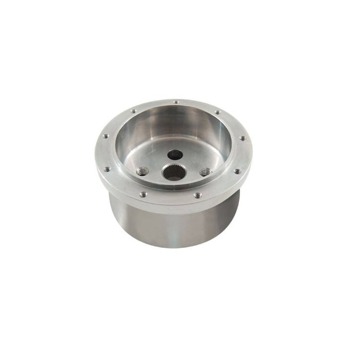 Cal Custom 9 Hole Polished Steering Wheel Adaptor Boss GM/Chev Spline 1967-94