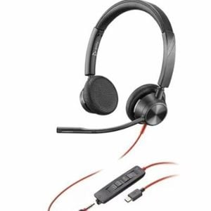 Microsoft Poly Blackwire 3325 Wired Headset - Black - Teams Certified