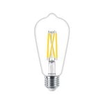 Philips ST64 E27 LED 806lm Clear Filament 6W Bulb