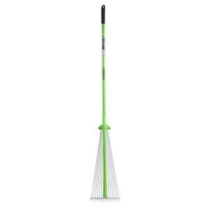 Saxon Fibreglass Adjustable Metal Leaf Rake