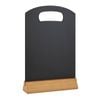 Olympia Freestanding Chalkboard Double Sided Tabletop Sign 210 X 320mm Display Board