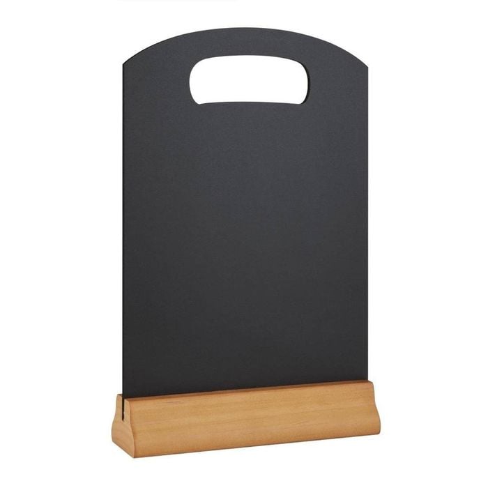 Olympia Freestanding Chalkboard Double Sided Tabletop Sign 210 X 320mm Display Board
