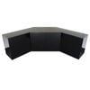 Standford Black Corner TV Cabinet