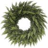 Lifebay Real Touch Artificial Cedar Wreath Wall Hanging