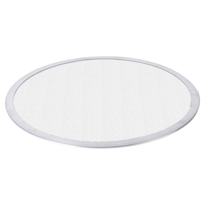 Argon Tableware Mesh Pizza Screen - 12in 31cm Non-stick Metal Aluminium Pizza Trays Round Oven Safe Cooking Baking Pan Tray