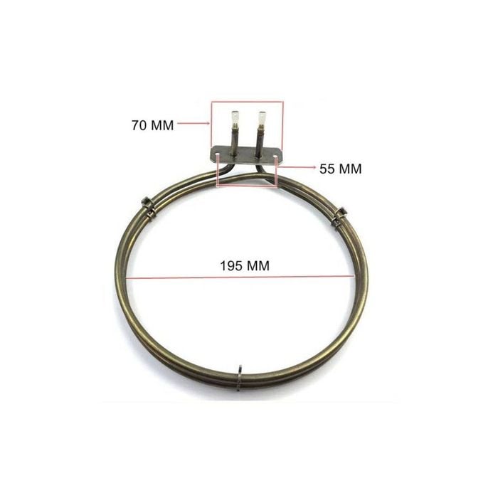 Oven Fan Forced Heating Element 0122004574. Suits Electrolux, Westinghouse