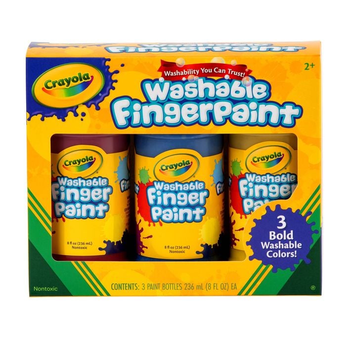 Crayola Washable Fingerpaints - 3 Pack