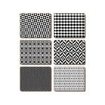 Cinnamon Placemats Cork Backed Set of 6 Mono