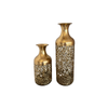 Elegant Collections Gold Maya Vase Set of 2