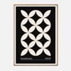 Galrie Bauhaus 1919 Geometric Abstract Art Print for Modern Decor, Wood Frame, 70 x 100cm (28 x 40inch)