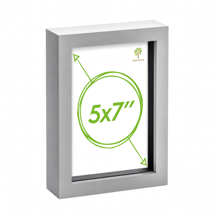 Nicola Spring Shadow Box Frame - 5 X 7"