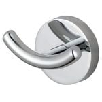 Mondella Chrome Resonance Double Robe Hook - Chrome