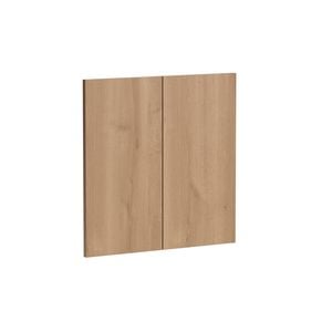 Kaboodle 600mm Cajun Oak Modern Rangehood Doors - 2 Pack