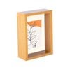 Nicola Spring 3D Deep Box Photo Frame - 5 x 7" with 4 x 6" Mount - Light Wood