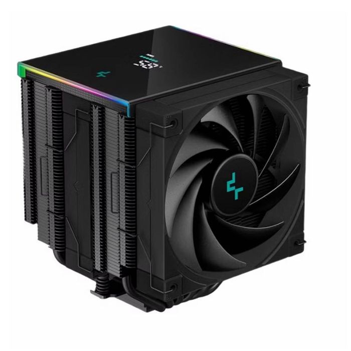 DeepCool AK620 Digital High Performance Dual Tower CPU Cooler, 6 Copper Heat Pipes, Real-time Status Screen