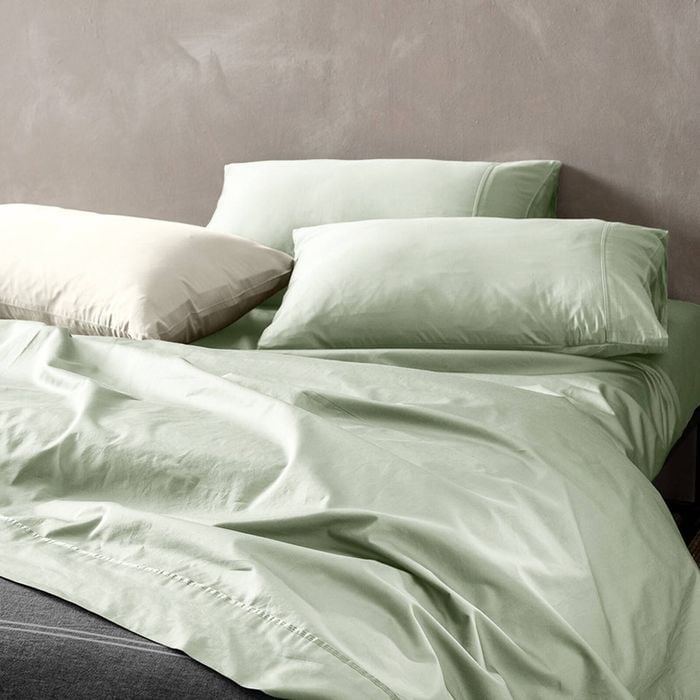 Kas Australia 500 TC Egyptian Cotton Sheet Set Celadon King