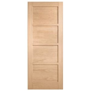 Corinthian 2040 x 820 x 35mm Internal Door White Oak Moda AMOD4