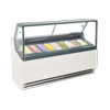 Exquisite 9 Tubs Ice Cream Scooping Freezers