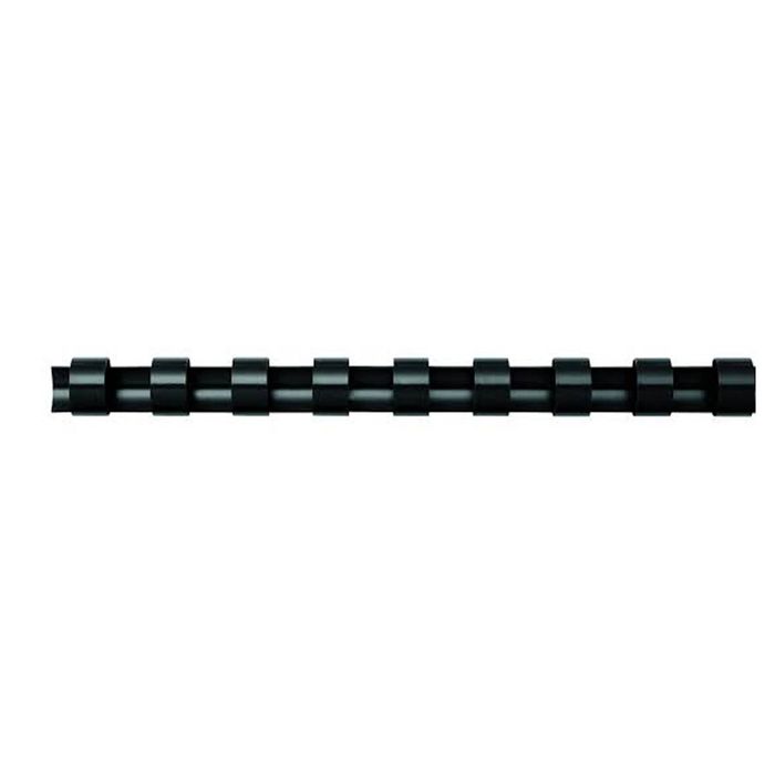 Fellowes 21 Ring Plastic Binding Combs 8mm 100pcs (Black)