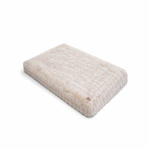 P&p Khaki Beige Large Dog Bed Plush Orthopedic Washable Pet Sofa Cushion Mat