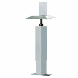 Uni-Pier 65 x 65 x 400mm Post With Adjustable Screw Top Head