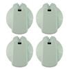 Universal Oven Knob Kit 35mm White Set of 4