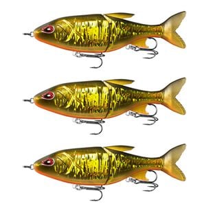 3x 13 Fishing 185mm Glidesdale Jointed Glidebait Fishing Lures - Goldilocks