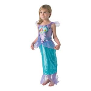 Disney Ariel Loveheart Kids Girls Dress Up Halloween Party Costume Size 6-8y