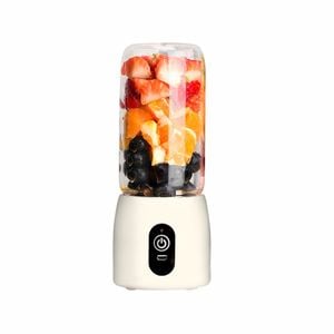 SOGA Portable Mini USB Rechargeable Handheld Juicer White