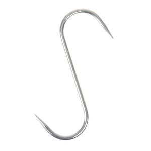 Vogue Meat Hook Stainless Steel Long J731 150mm Butcher Commercial Kitchen Storage Hanging Hook