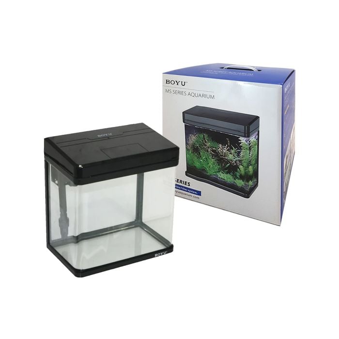 Boyu MS-220 All In One Aquarium Fish Tank 8L Black